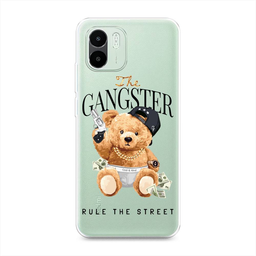 

Чехол на Xiaomi Redmi A1 "The Gangster", Бежевый;серый;черный, 316350-6