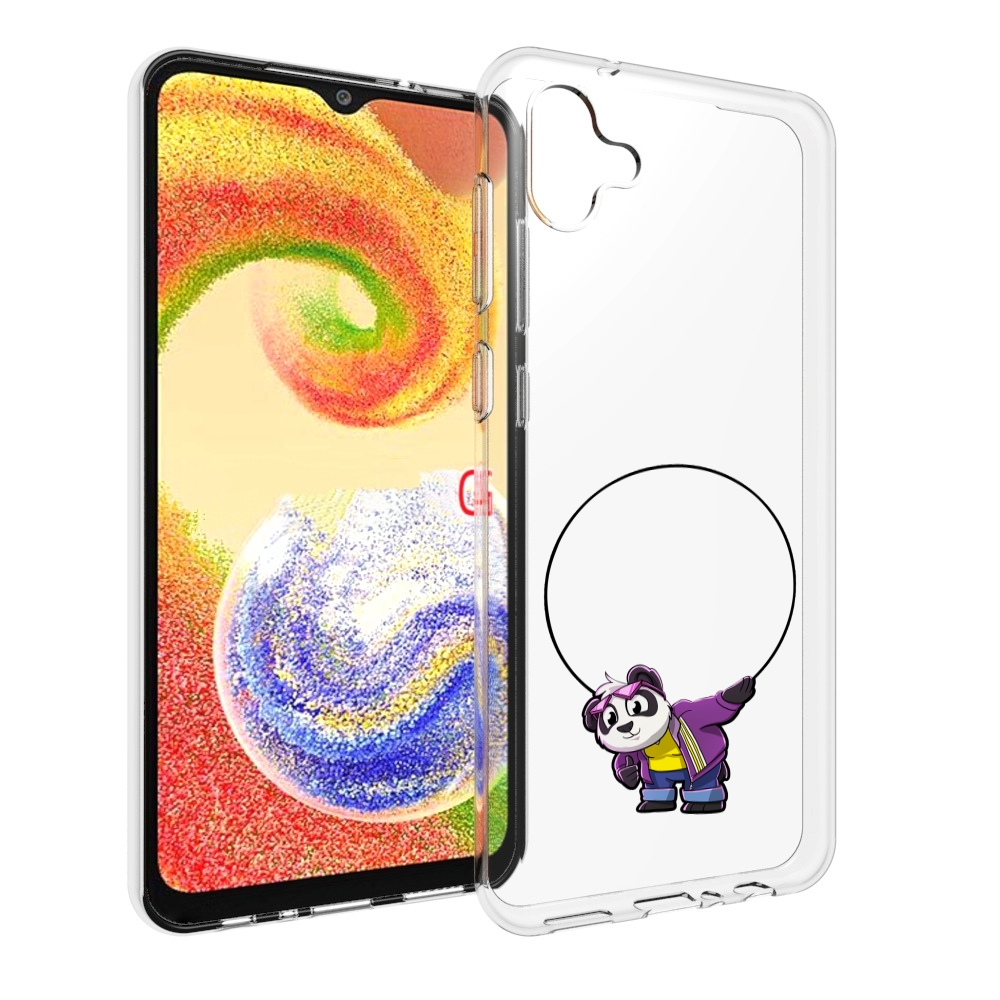 

Чехол MyPads панда-с-обручем для Samsung Galaxy A04, Прозрачный, Tocco