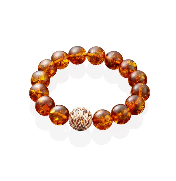 

Браслет из красного золота с янтарем р. 17 PLATINA jewelry 05-0557-00-271-1110-46, 05-0557-00-271-1110-46