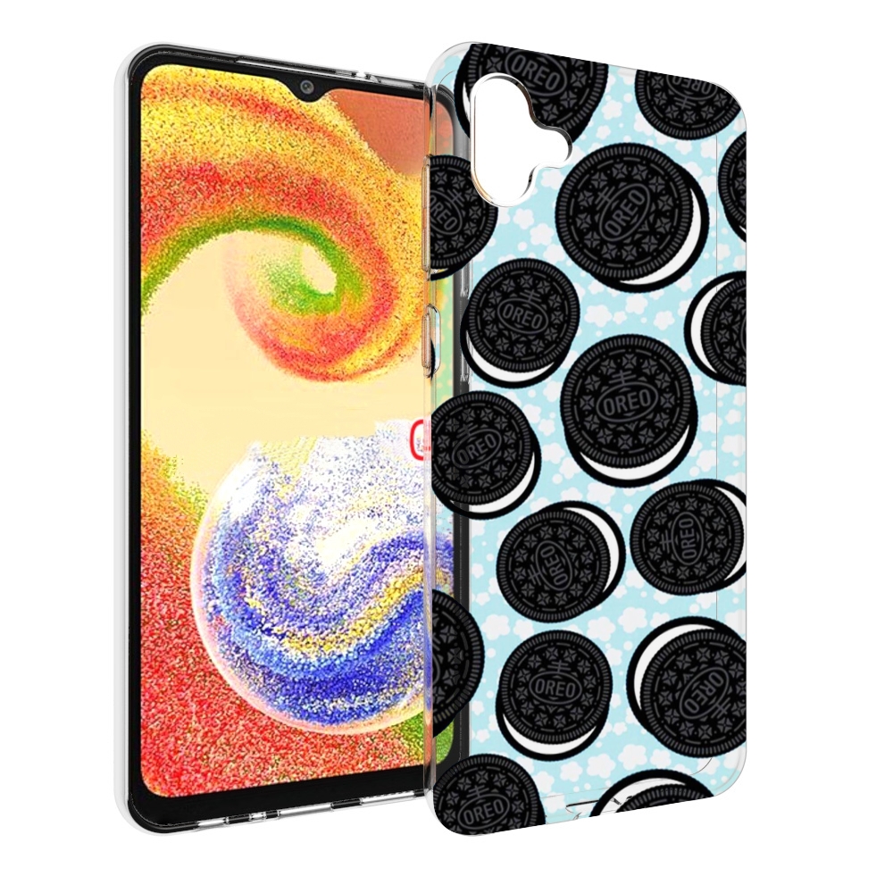 

Чехол MyPads орео печеньки для Samsung Galaxy A04, Прозрачный, Tocco