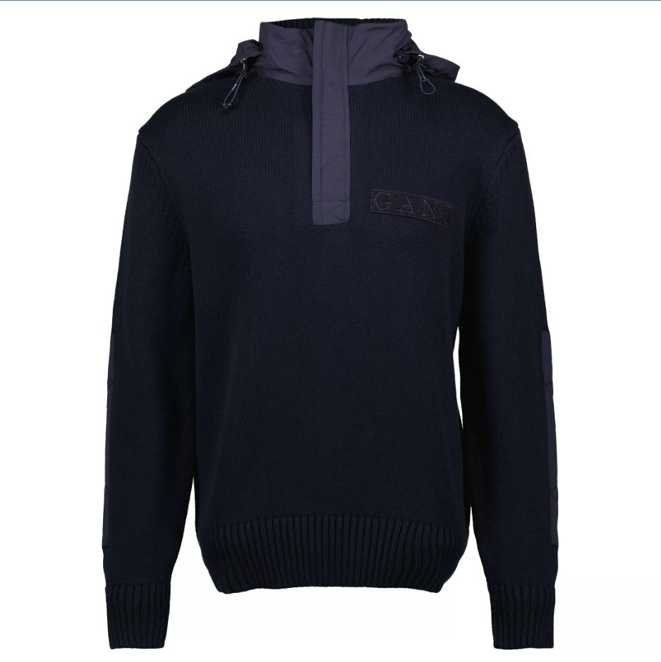 Свитер мужской GANT 8050136 синий 2XL