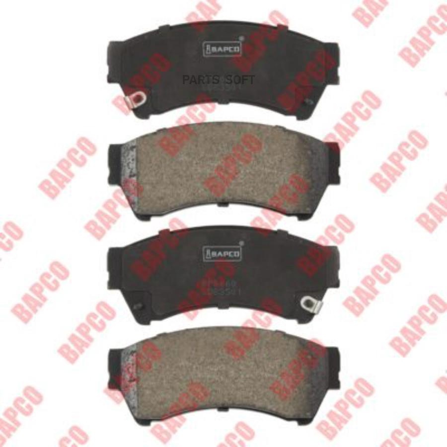 

Тормозные колодки BAPCO bp0660, Колодки тормозные BAPCO bp0660 BAPCO bp0660