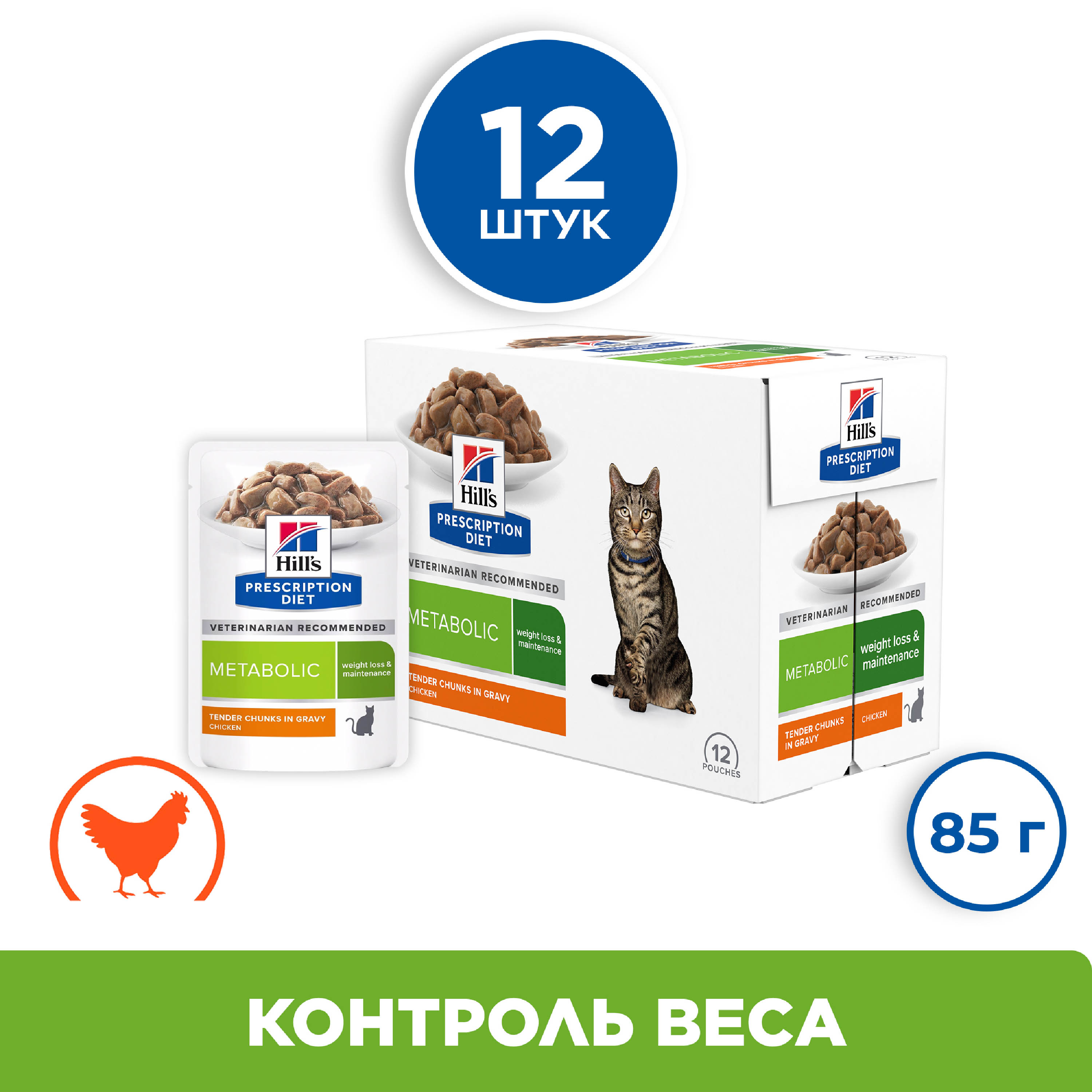 Hill S Metabolic Для Кошек Купить