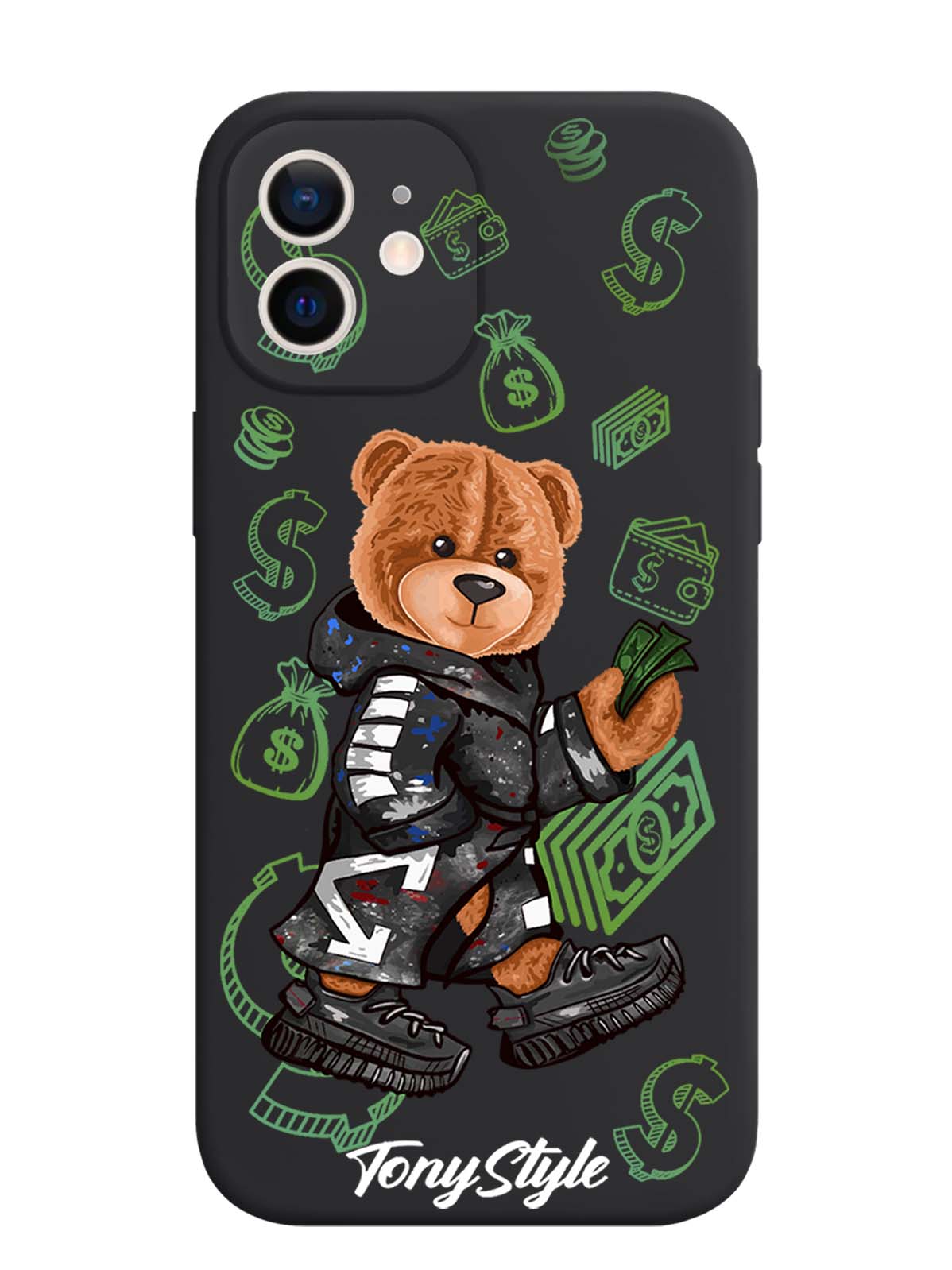 

Чехол Tony Style iPhone 12 Tony Style Деньги, Коричневый;черный;зеленый, iPhone 12 Tony Style Деньги