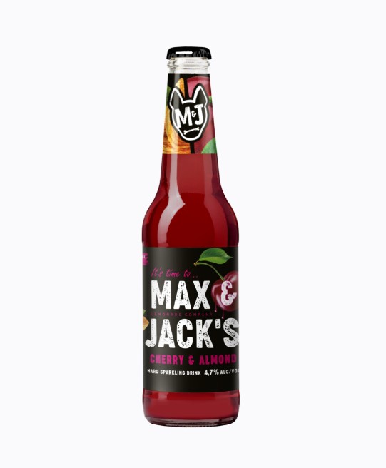 Пивной напиток Макс&Джэкс Вишня Миндаль/Max&Jack's Cherry Almond 0,45л