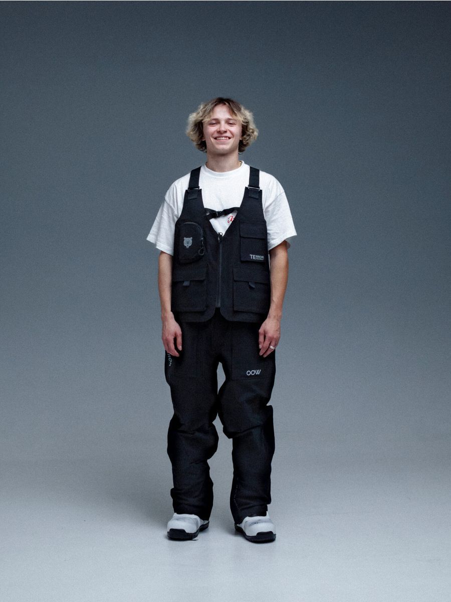 

Жилет мужской TERROR THREE PIECE черный XL, THREE PIECE