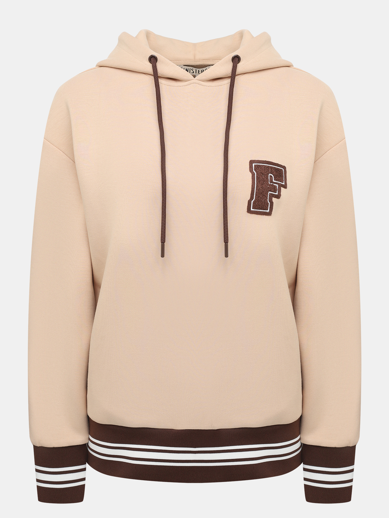 

Худи женское FINISTERRE 454680 бежевое 52 RU, Бежевый, 454680