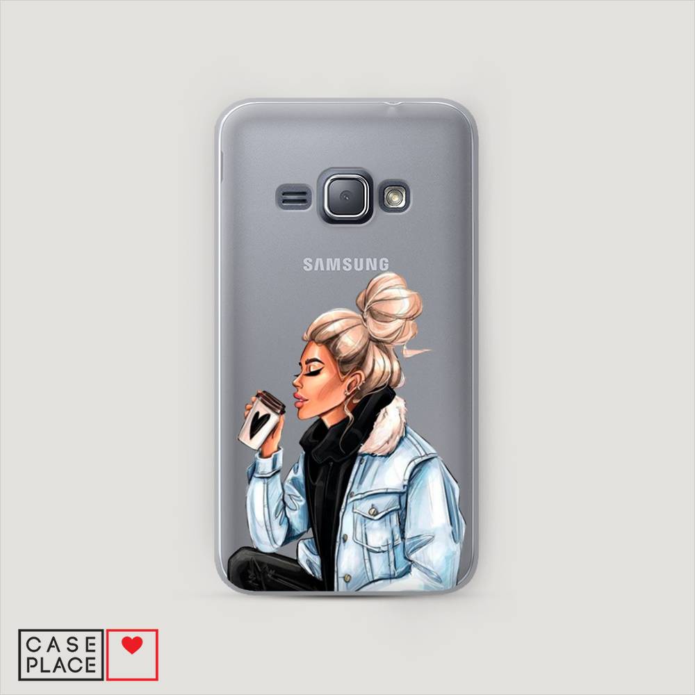 

Чехол Awog "Cute girl" для Samsung Galaxy J1