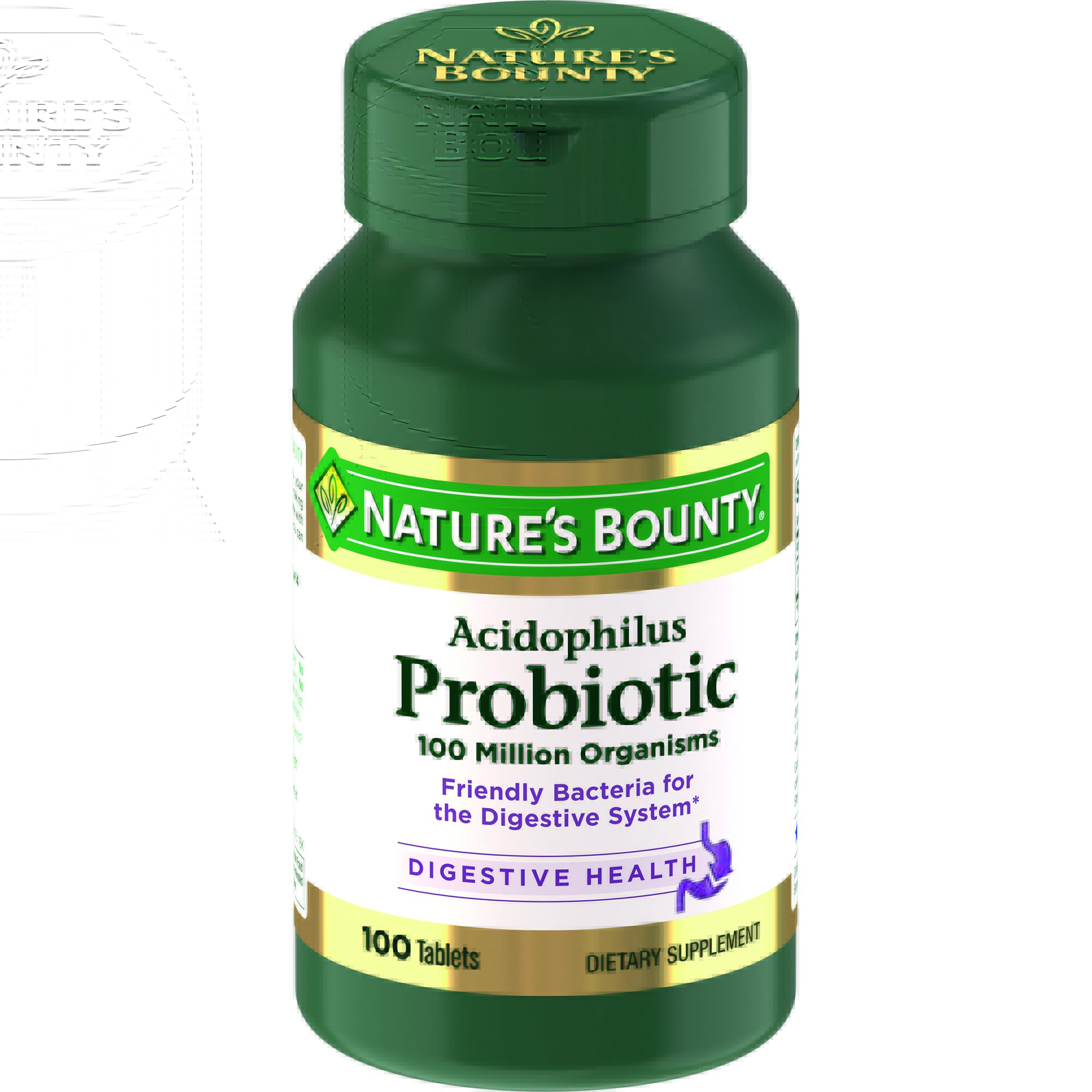 Ацидофилус пробиотик Natures Bounty таблетки массой 200 мг 100 шт.