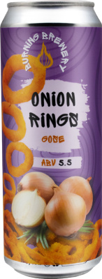 Крафтовое пиво Бёрнинг Онион Рингс/Burning Brewery Onion Rings ж/б 0,45