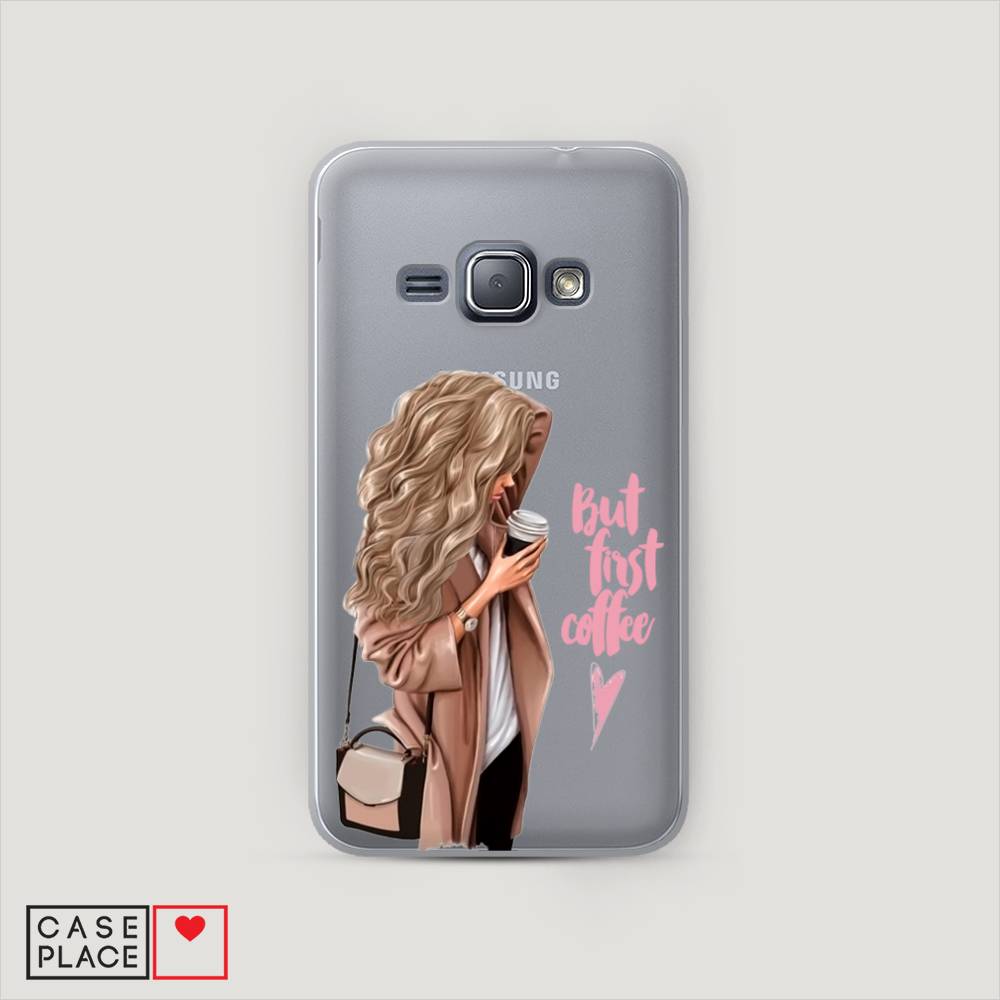 

Чехол Awog "Девушка с кофе" для Samsung Galaxy J1