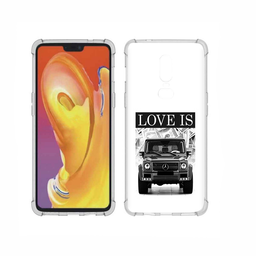 

Чехол MyPads Tocco для OnePlus 6 гелик, Прозрачный, Tocco