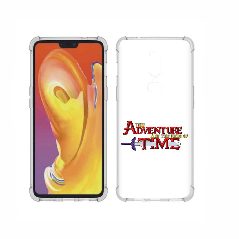 

Чехол MyPads Tocco для OnePlus 6 время приключений логотип, Прозрачный, Tocco