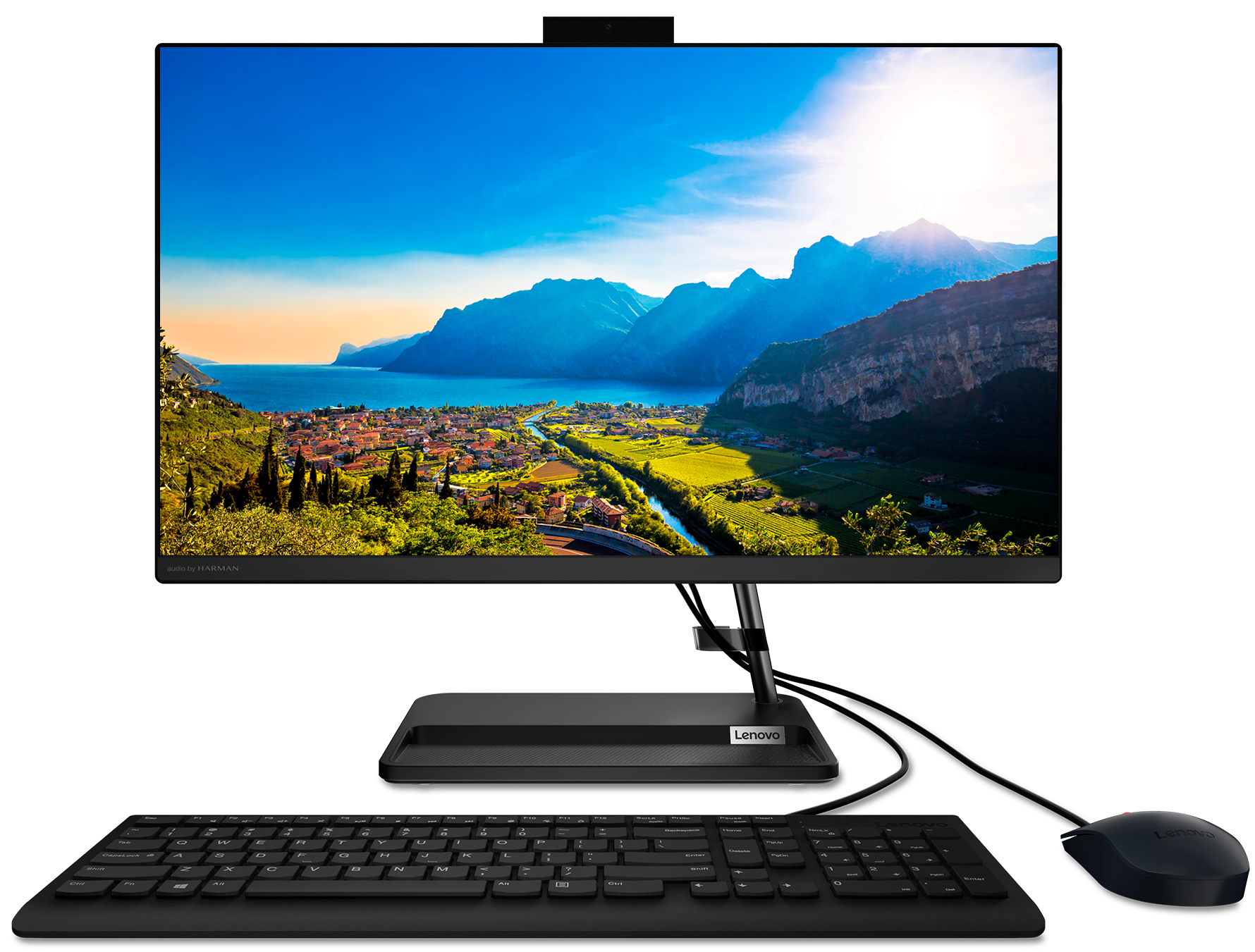 Моноблок Lenovo IdeaCentre 24ALC6 Black (F0G100PNRK)