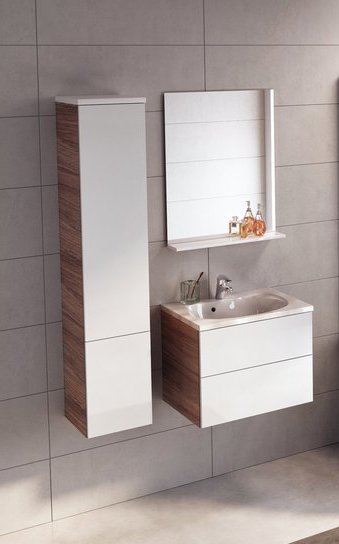 

Мебель для ванной Ravak SD Rosa II 600 капучино/белый глянец