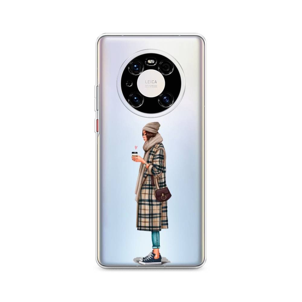 

Чехол на Huawei Mate 40 Pro "Утренний кофе", Коричневый;бежевый, 6104450-6