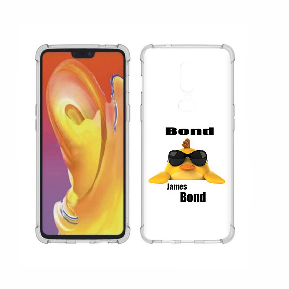 

Чехол MyPads Tocco для OnePlus 6 бонд, Прозрачный, Tocco