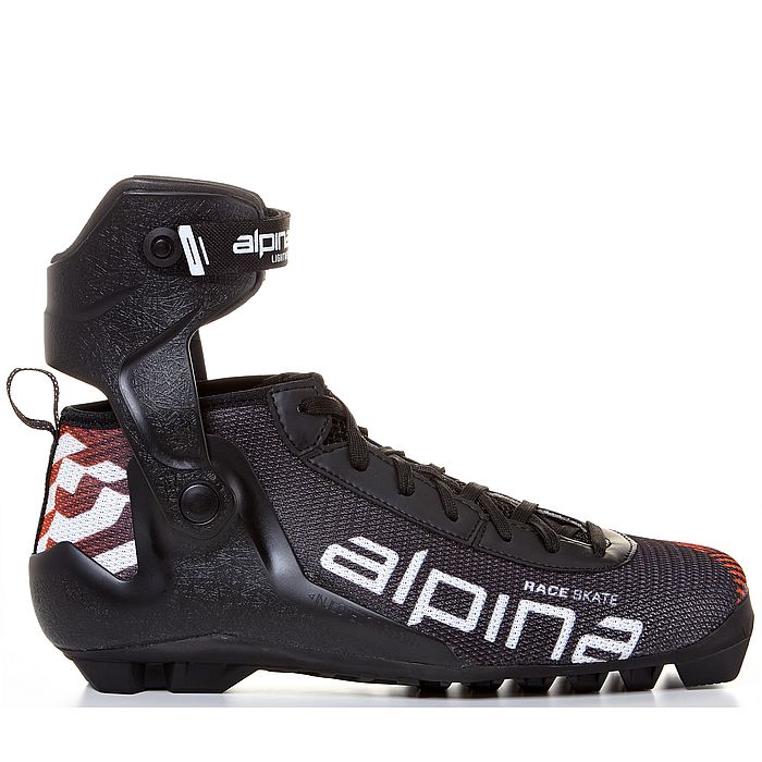 

Лыжероллерные ботинки ALPINA NNN Race Skate SM 5352-1 черный/красный 40, Race Skate SM