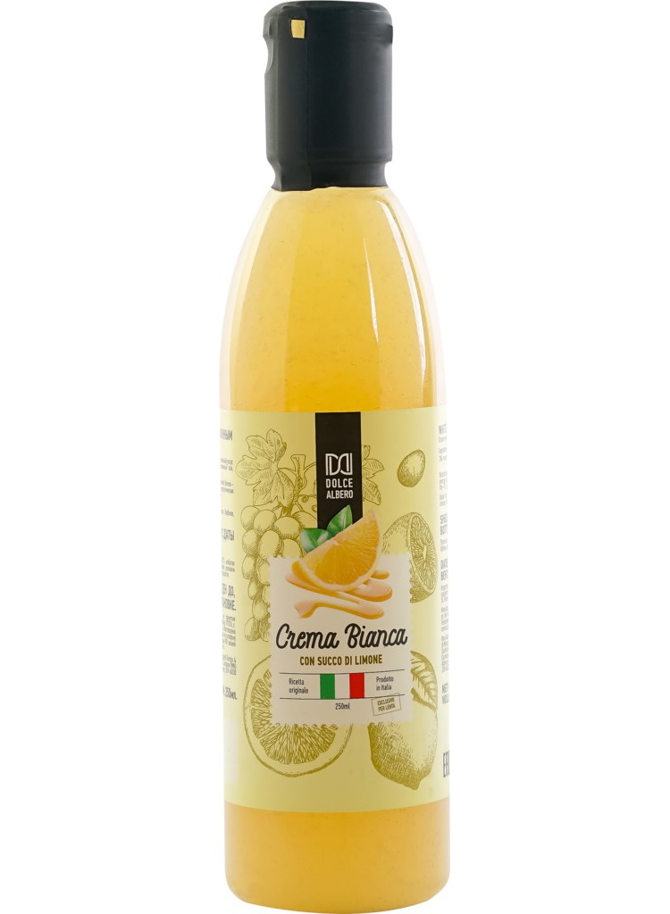 фото Крем-соус dolce albero белый с лимонным соком 250 г