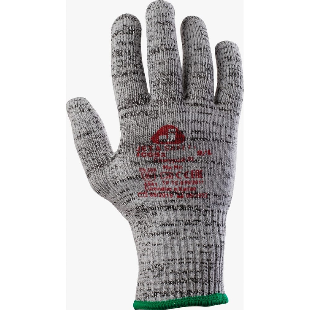 Трикотажные перчатки Jeta Safety Самурай 01, 5 класс, цвет серый, JC051-С01-L сельдерей черешковый самурай уральский дачник