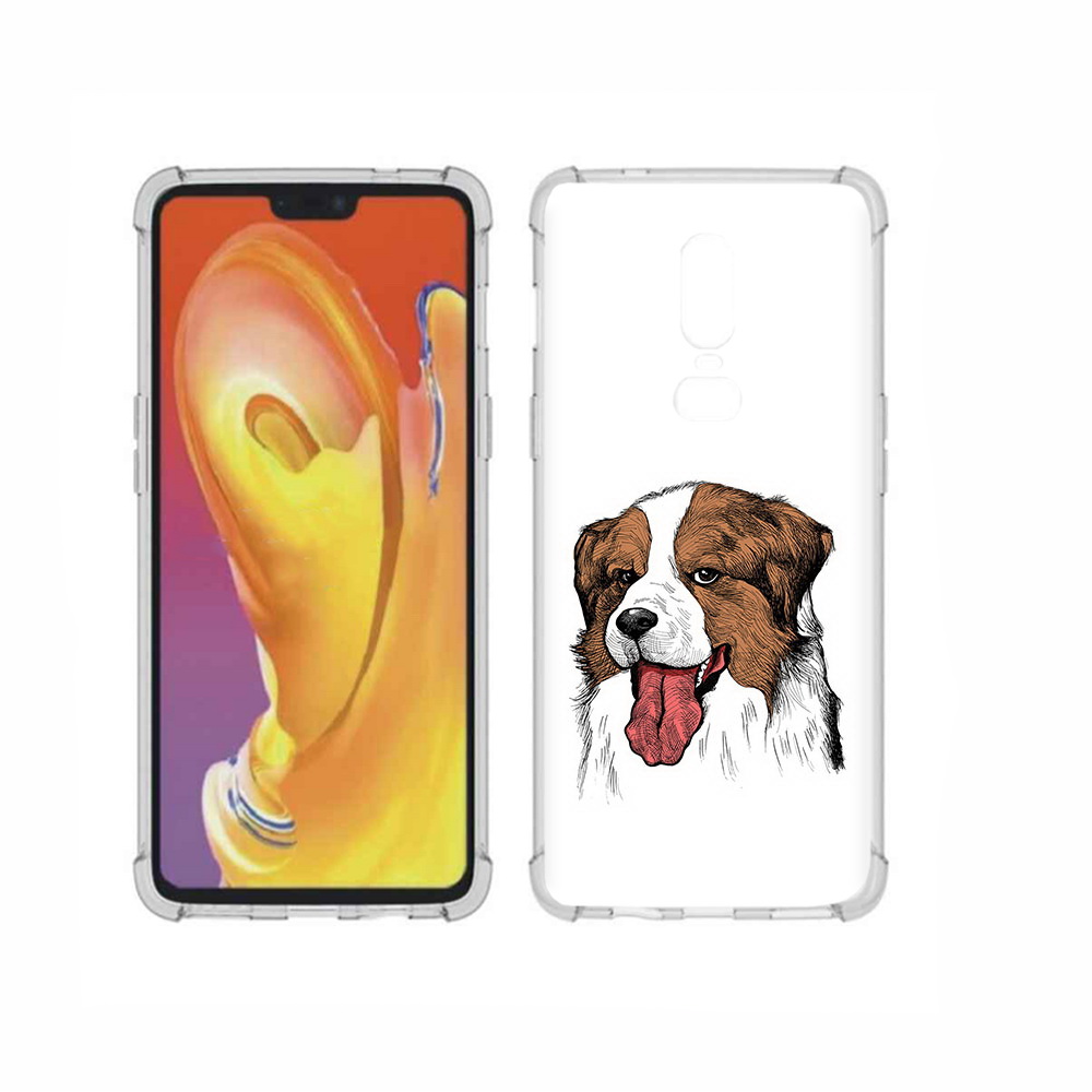 

Чехол MyPads Tocco для OnePlus 6 бетховен, Прозрачный, Tocco