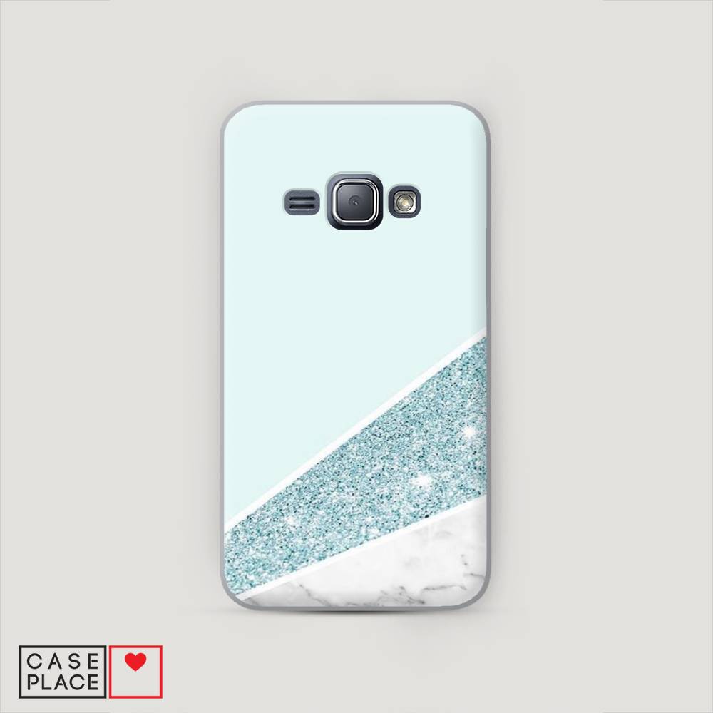 

Чехол Awog "Мрамор с голубыми блестками" для Samsung Galaxy J1, 22040-2