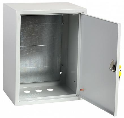 

Щит металлический ЩМП-1-0 IP31 с монтажной панелью 395х310х220мм (ВхШхГ) GENERICA УХЛ3