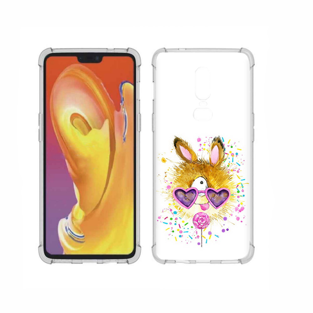 

Чехол MyPads Tocco для OnePlus 6 Чупя, Прозрачный, Tocco