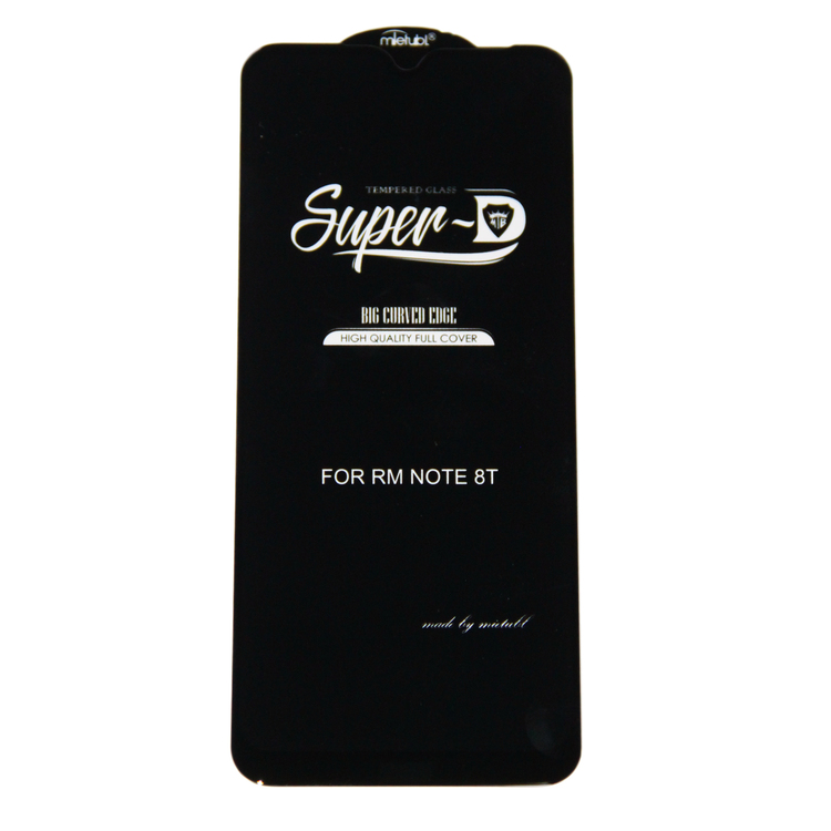 

Защитное стекло Xiaomi Redmi Note 8T (2.5D/закаленное, полная наклейка)