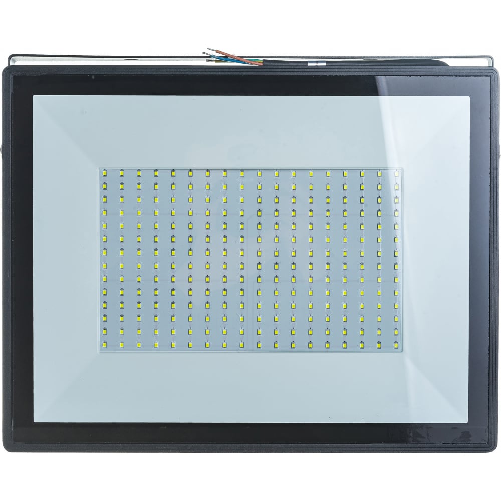 фото Светодиодный прожектор iek сдо 06-200, черный, ip65, 6500k lpdo601-200-65-k02