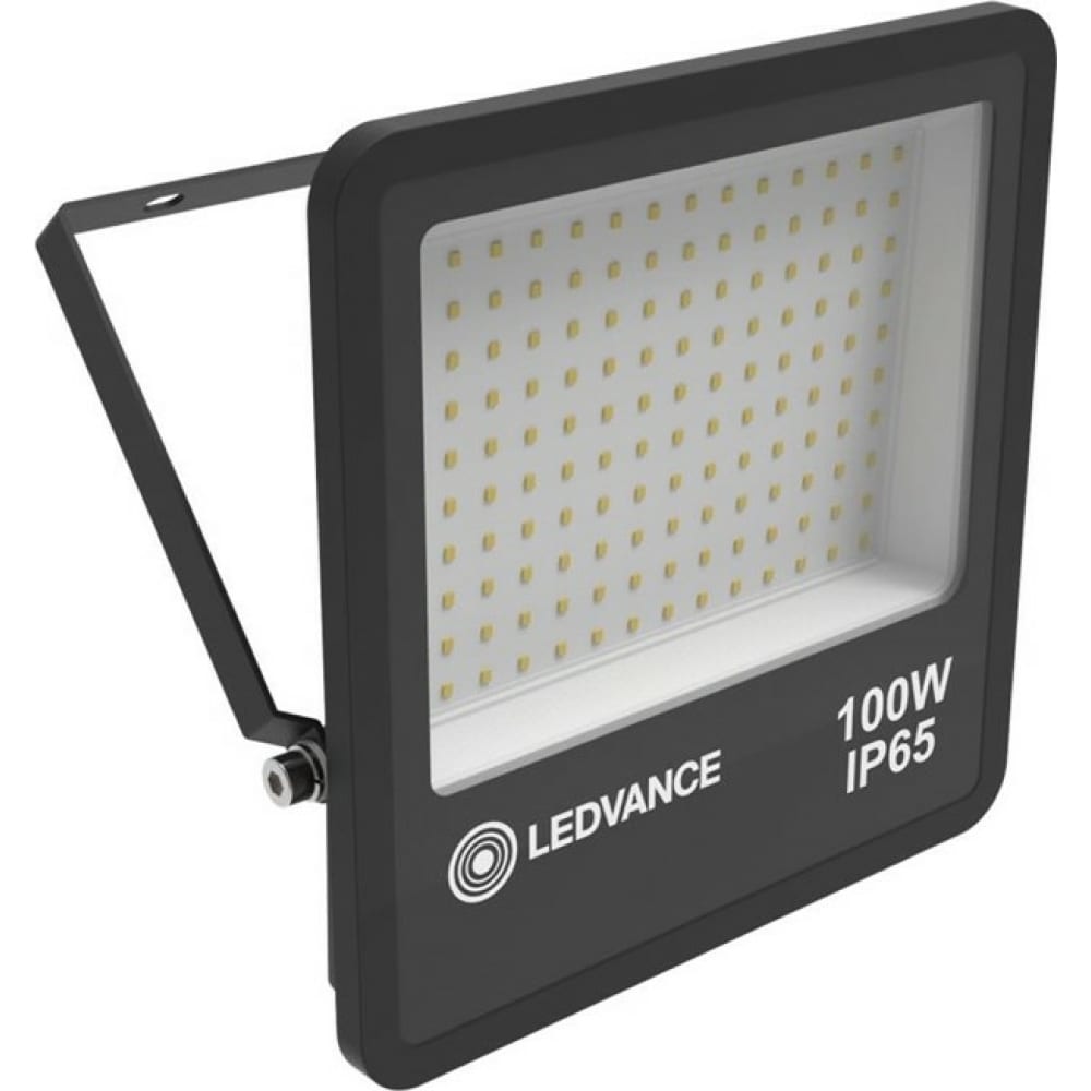 фото Светодиодный прожектор ledvance ecoclass fl g2 100w 740 230v bk 4058075709379