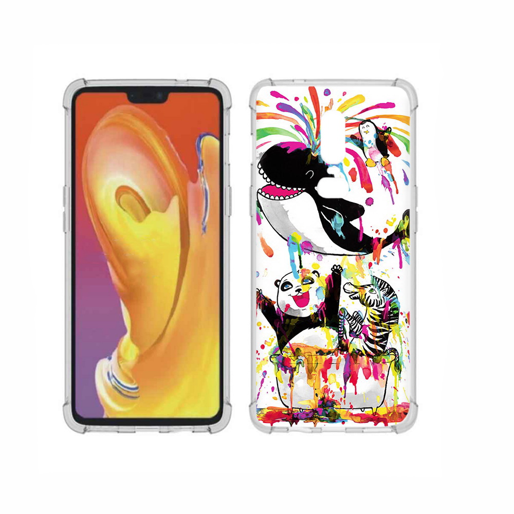 

Чехол MyPads Tocco для OnePlus 6 Хиппи кит, Прозрачный, Tocco