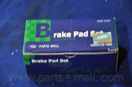 

Тормозные колодки PARTS-MALL задние дисковые PKD004