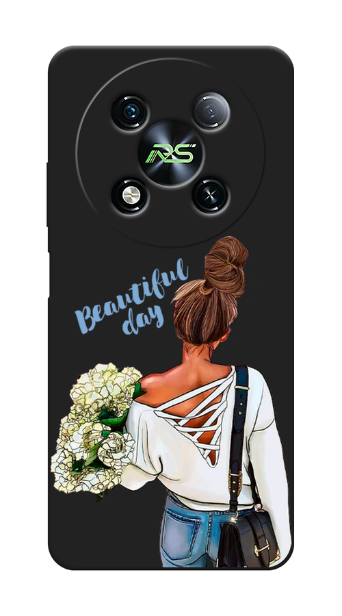 

Чехол Awog на Itel RS4 "Beautiful day vector", Коричневый;белый;зеленый, 3202152-1