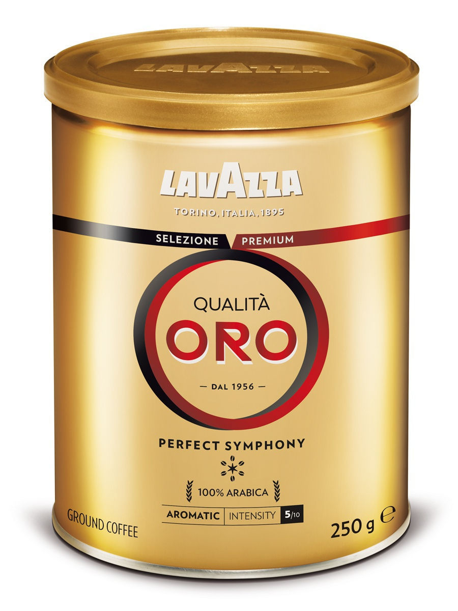 

Кофе Lavazza Qualita Oro молотый в жестяной банке 250 г