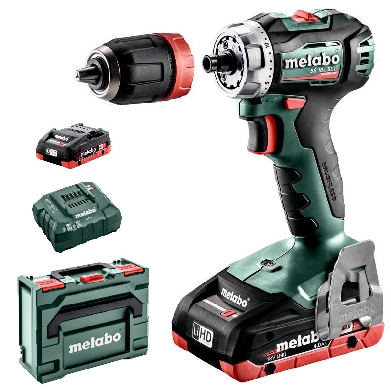 Акк. безударная дрель-шуруповерт METABO BS 18 L BL Q 602327800