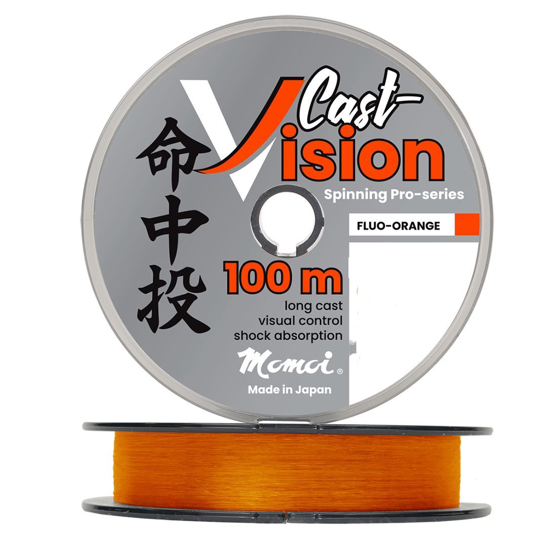

Монофильная леска для рыбалки Momoi Cast Vision (1 / 0.405 / 15.4 / 1 / оранжевый /, Cast Vision