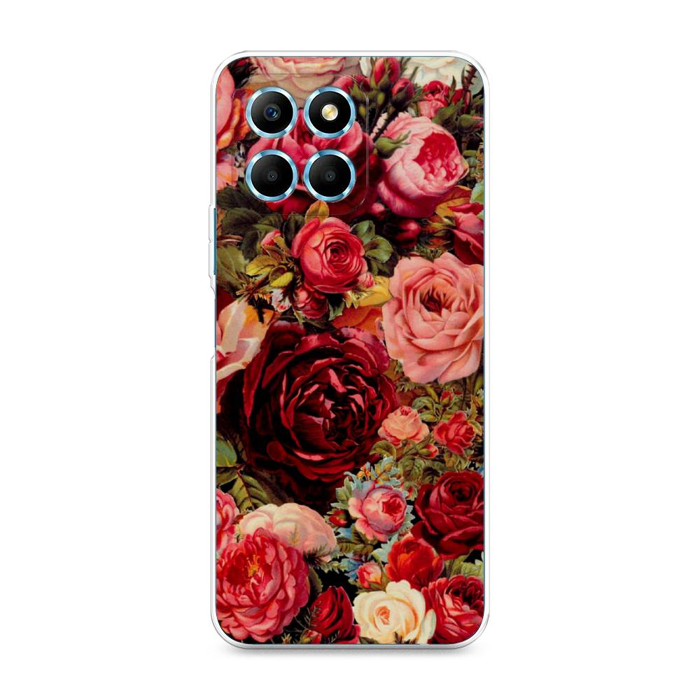

Чехол Awog 6120250-8 для Honor X6s "Розы винтажные", 6120250-8