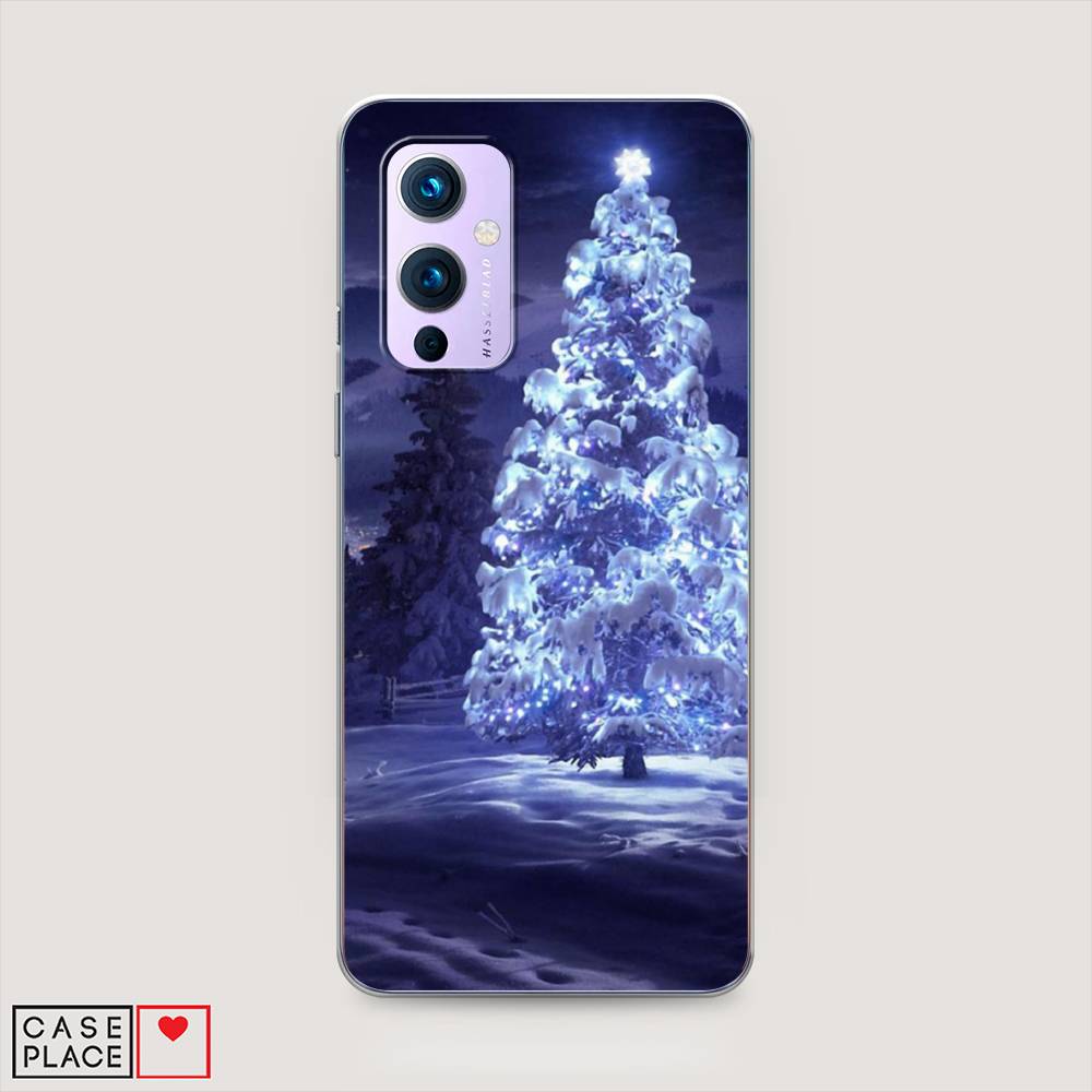 

Чехол на OnePlus 9 LE2113 "Зима 4", Синий;черный;белый, 151450-2