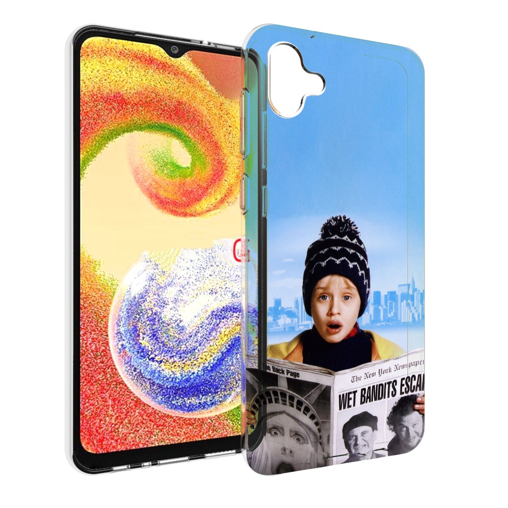

Чехол MyPads один-дома-детский для Samsung Galaxy A04, Прозрачный, Tocco
