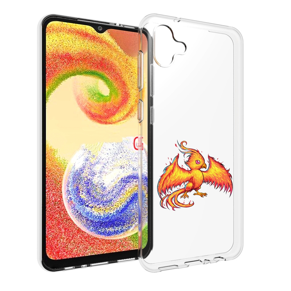 

Чехол MyPads огненная-птичка для Samsung Galaxy A04, Прозрачный, Tocco