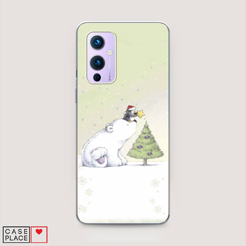 

Чехол на OnePlus 9 LE2113 "Украшение елки", Белый;бежевый, 151450-5