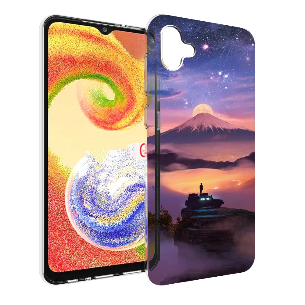 

Чехол MyPads ночь-в-горах для Samsung Galaxy A04, Прозрачный, Tocco