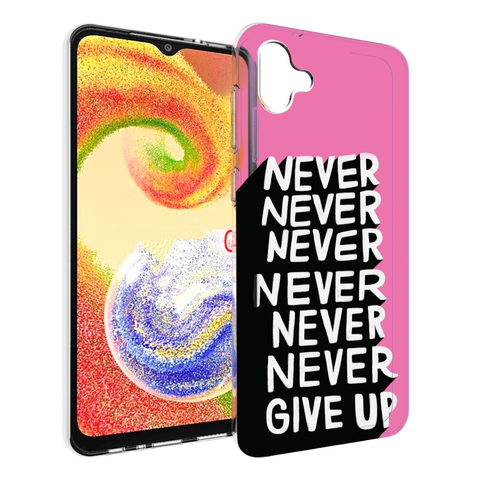 

Чехол MyPads никогда для Samsung Galaxy A04, Прозрачный, Tocco
