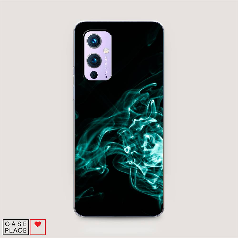 

Чехол на OnePlus 9 LE2113 "Дым", Голубой;черный, 151450-3