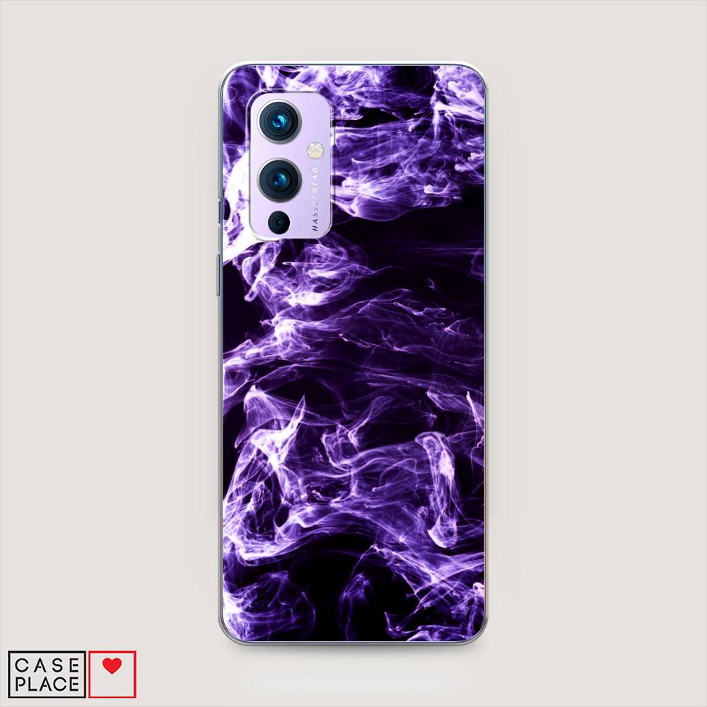 

Чехол на OnePlus 9 LE2113 "Фиолетовый дым", Фиолетовый;белый;черный, 151450-3