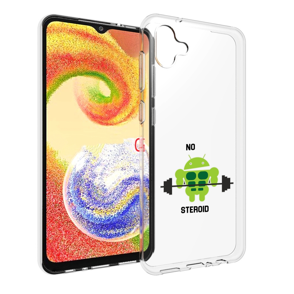 

Чехол MyPads нет-стероидам для Samsung Galaxy A04, Прозрачный, Tocco