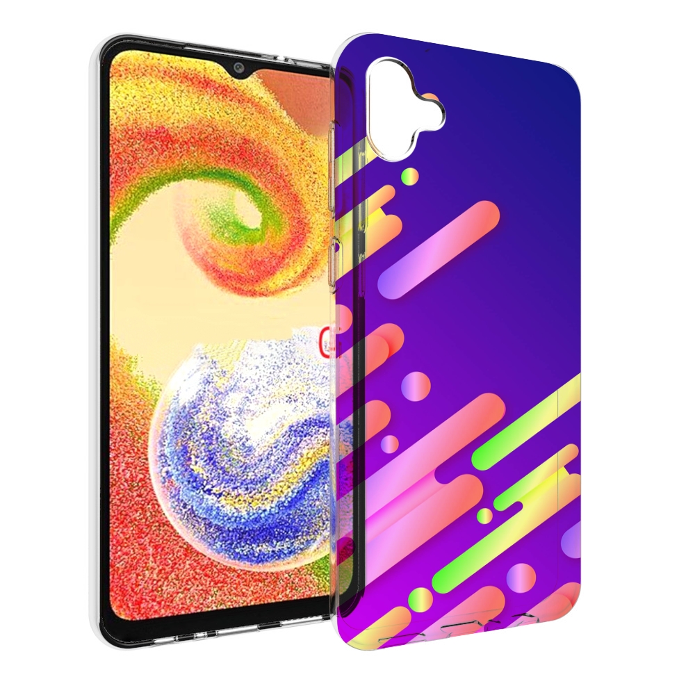 

Чехол MyPads неоновый-фон для Samsung Galaxy A04, Прозрачный, Tocco