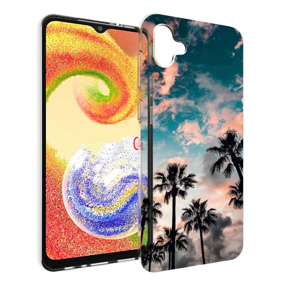 

Чехол MyPads небо-с-пальмами для Samsung Galaxy A04, Прозрачный, Tocco