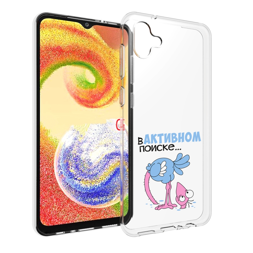 

Чехол MyPads в активном поиске для Samsung Galaxy A04, Прозрачный, Tocco